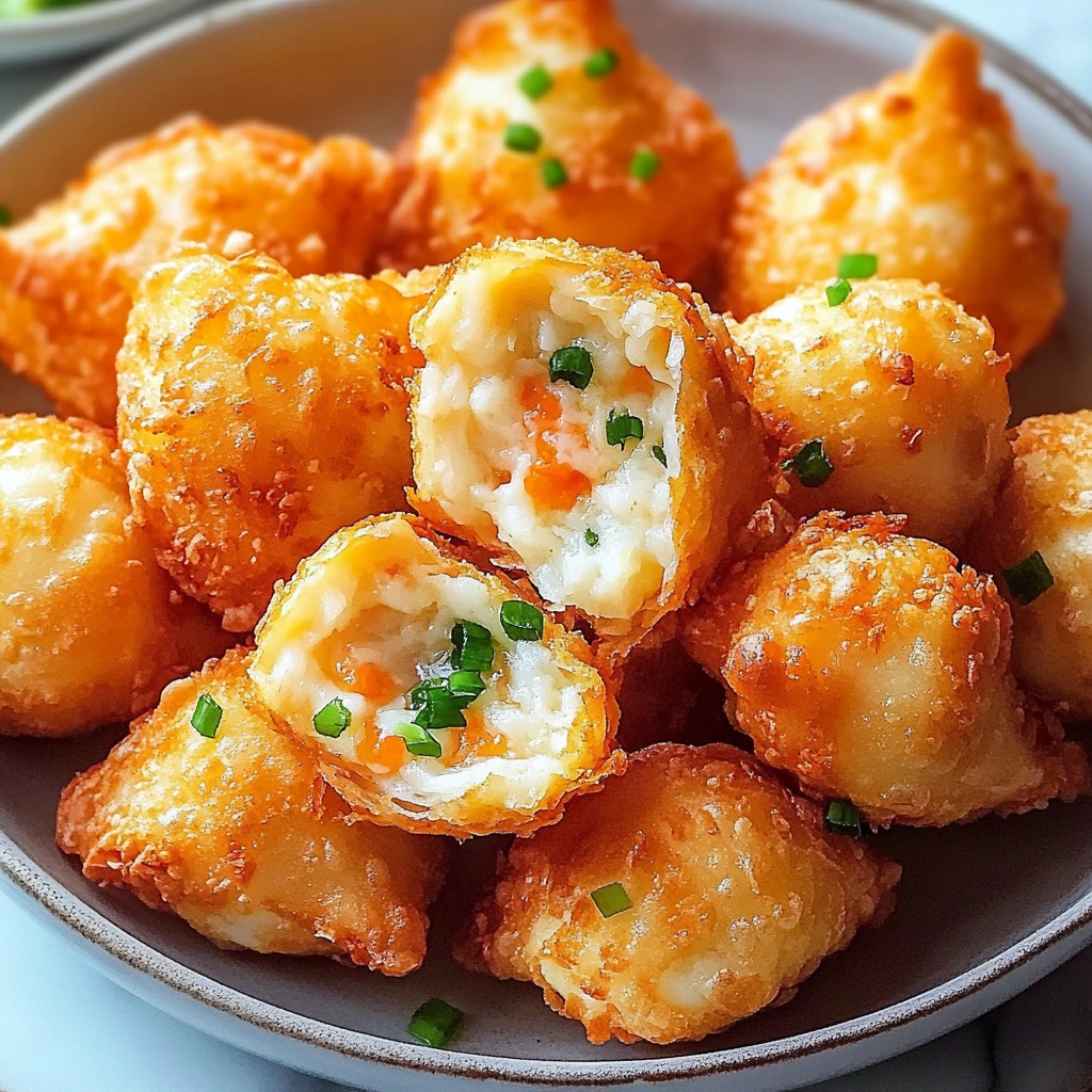 Cheesy Crab Rangoon Bombs 