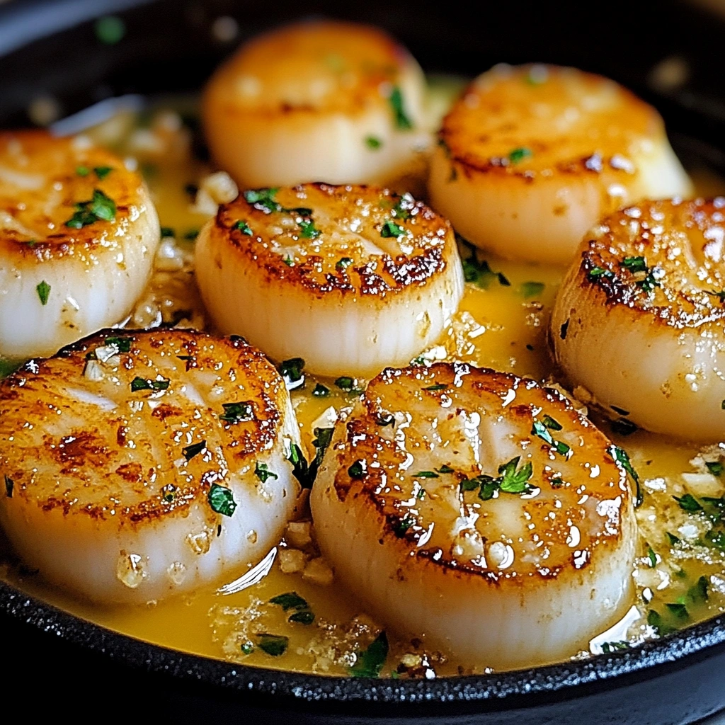 Garlic Butter Scallops – Juicy & Restaurant-Worthy at Home